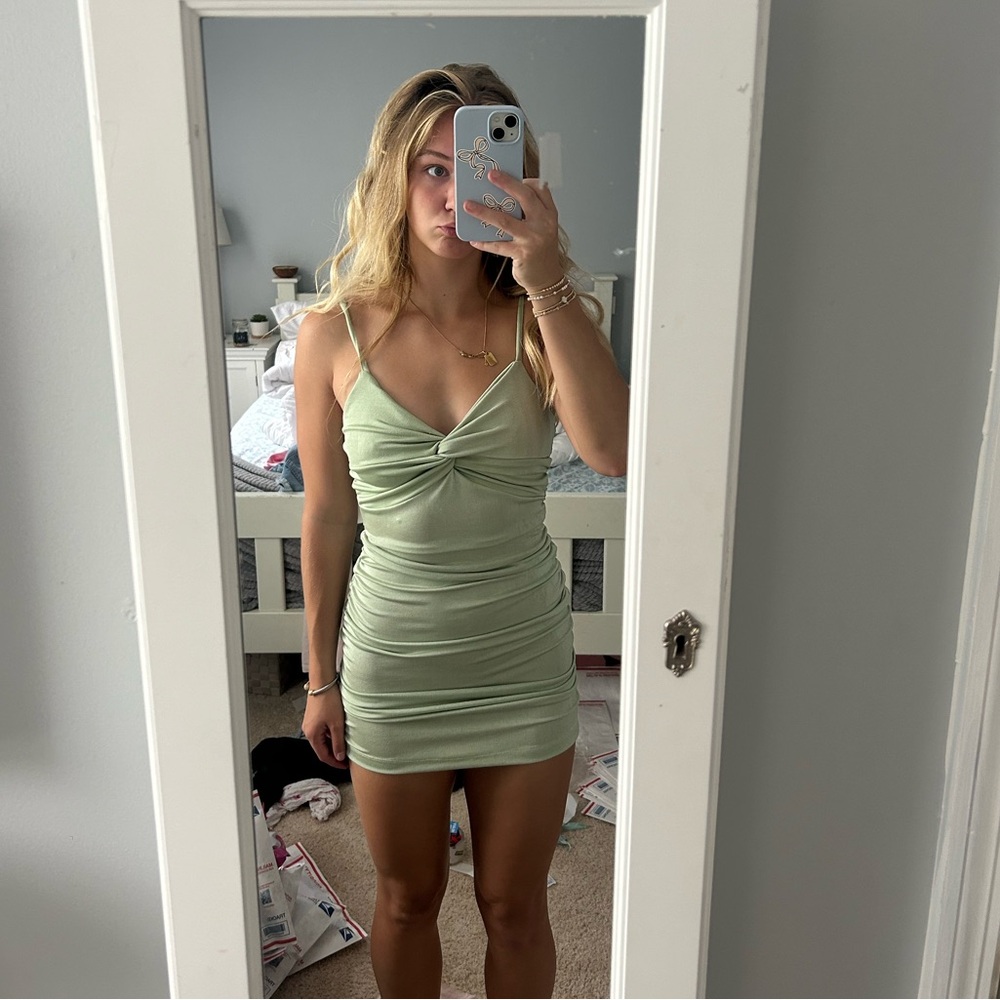 Rue21 light green mini dress XS